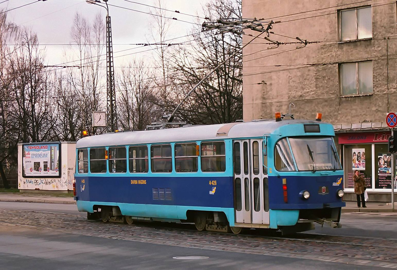 Рига, Tatra T3SU № 4-426