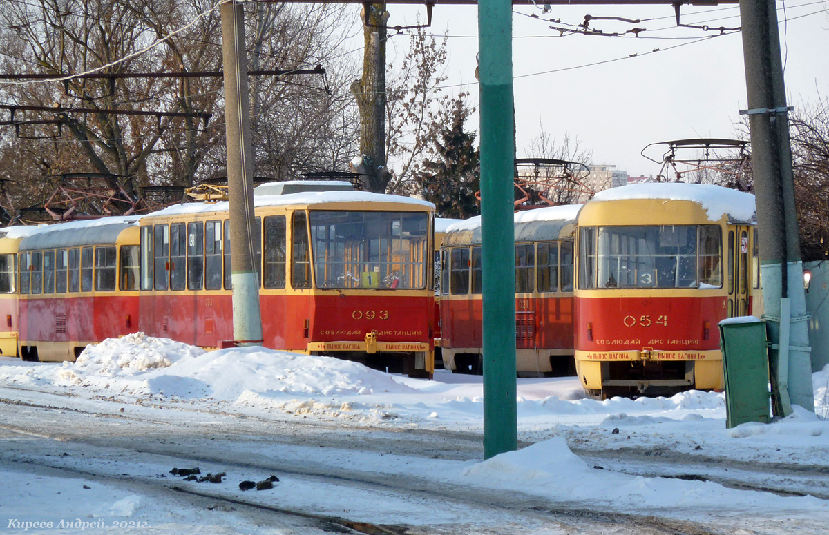 Орёл, Tatra T6B5SU № 093; Орёл, Tatra T3SU № 054