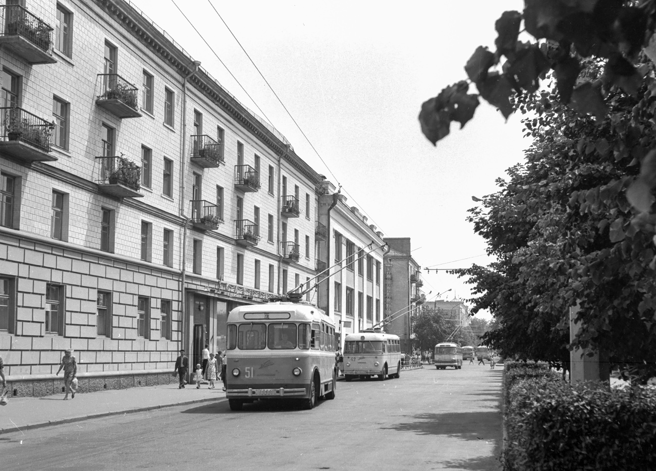 Черкассы, КТБ-1 № 51; Черкассы, Киев-4 № 42; Черкассы — Исторические фотографии (до 2000г.)