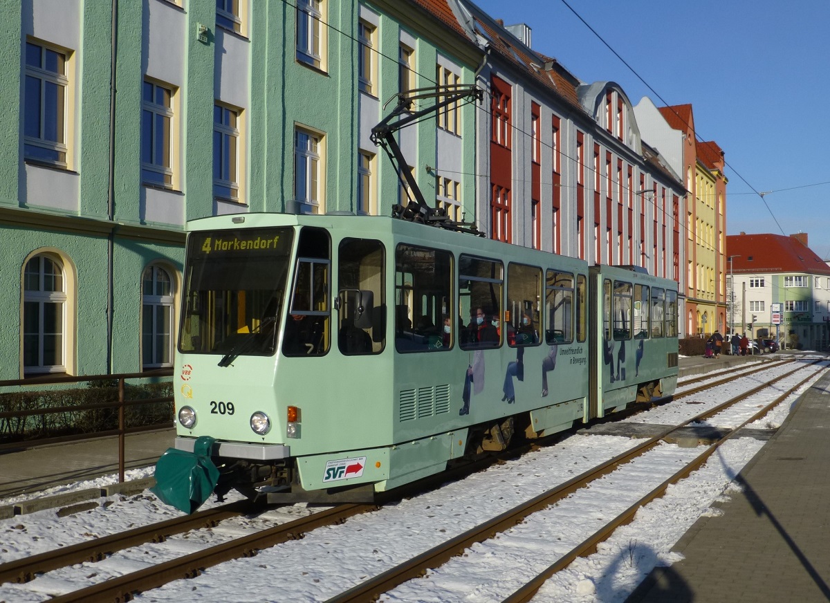 Франкфурт-на-Одере, Tatra KT4DM № 209