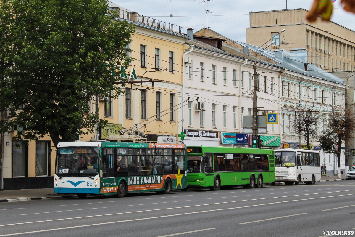 Цвер, Тролза-5265.00 «Мегаполис» № 86; Цвер — Последние годы тверского троллейбуса (2019 — 2020 гг.)