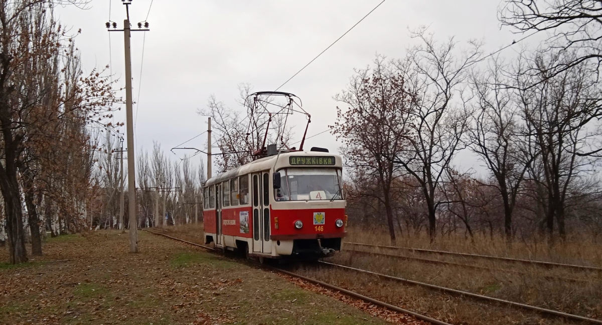 Дружковка, Tatra T3SUCS № 146