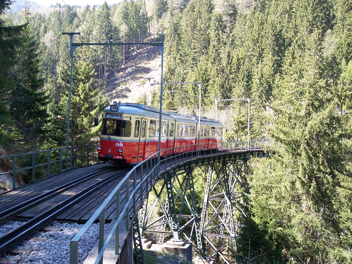 Innsbruck, Duewag GT8 # 83; Innsbruck — Stubaitalbahn