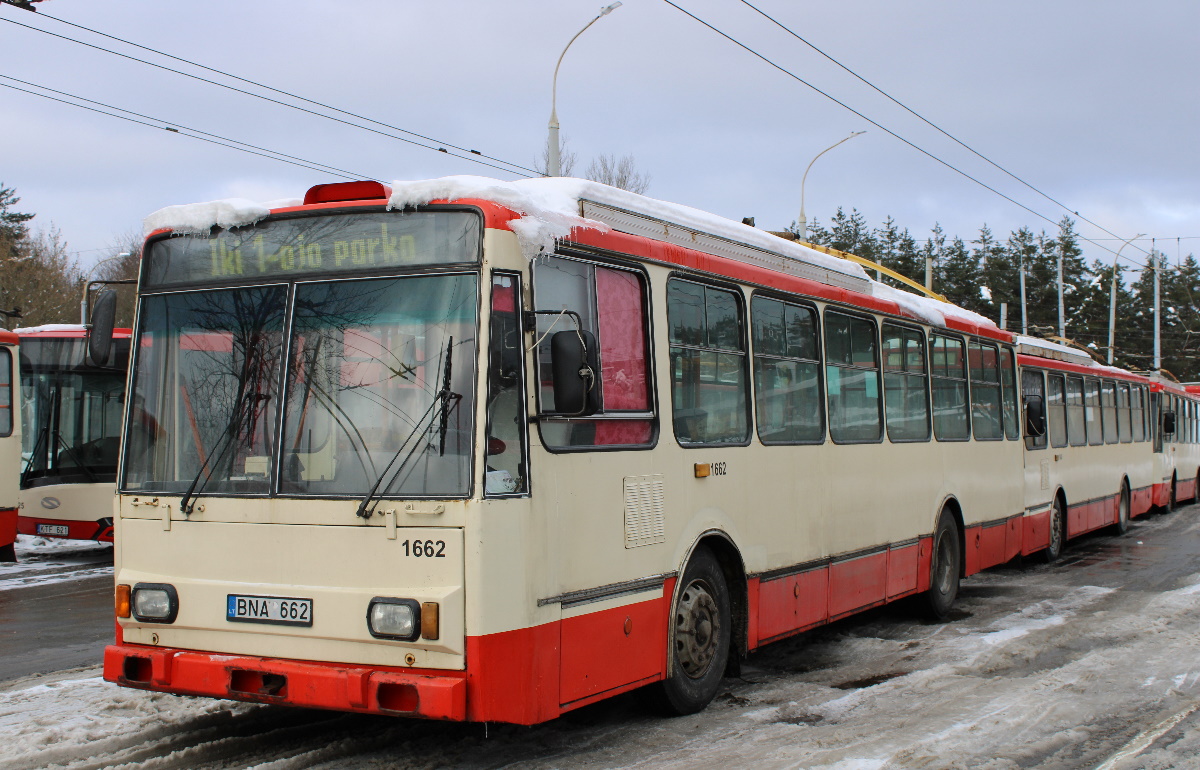 Вильнюс, Škoda 14Tr17/6M № 1662