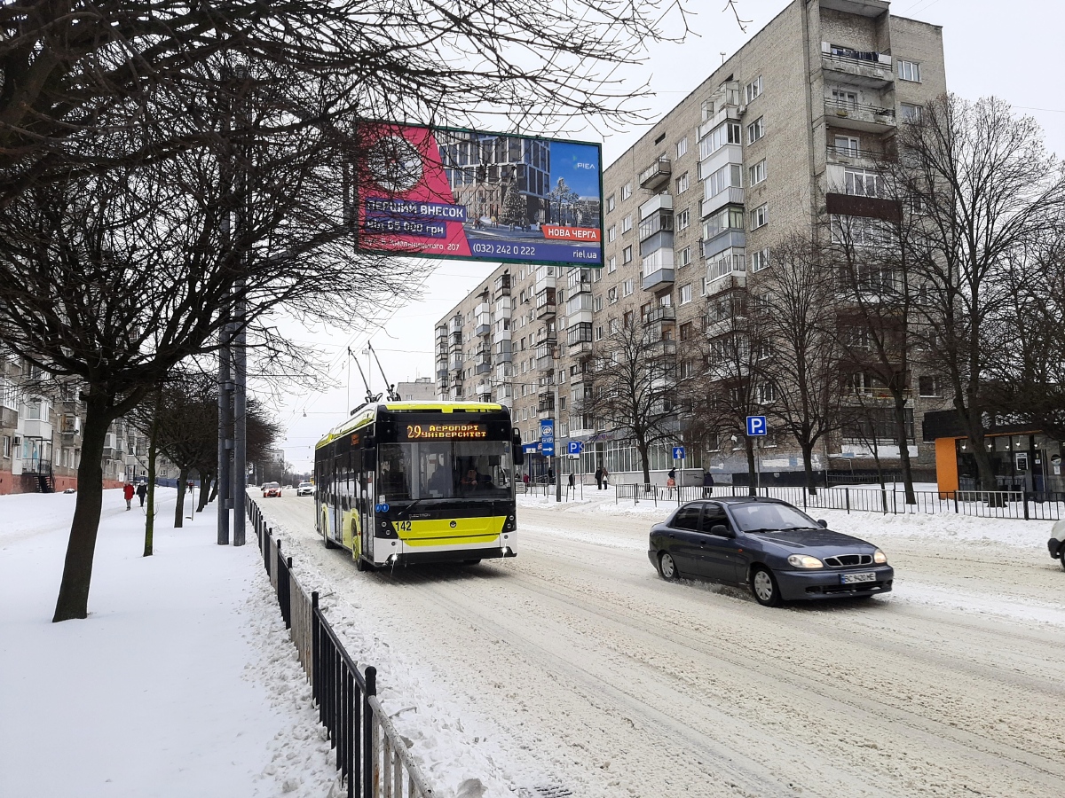Львов, Electron T19102 № 142