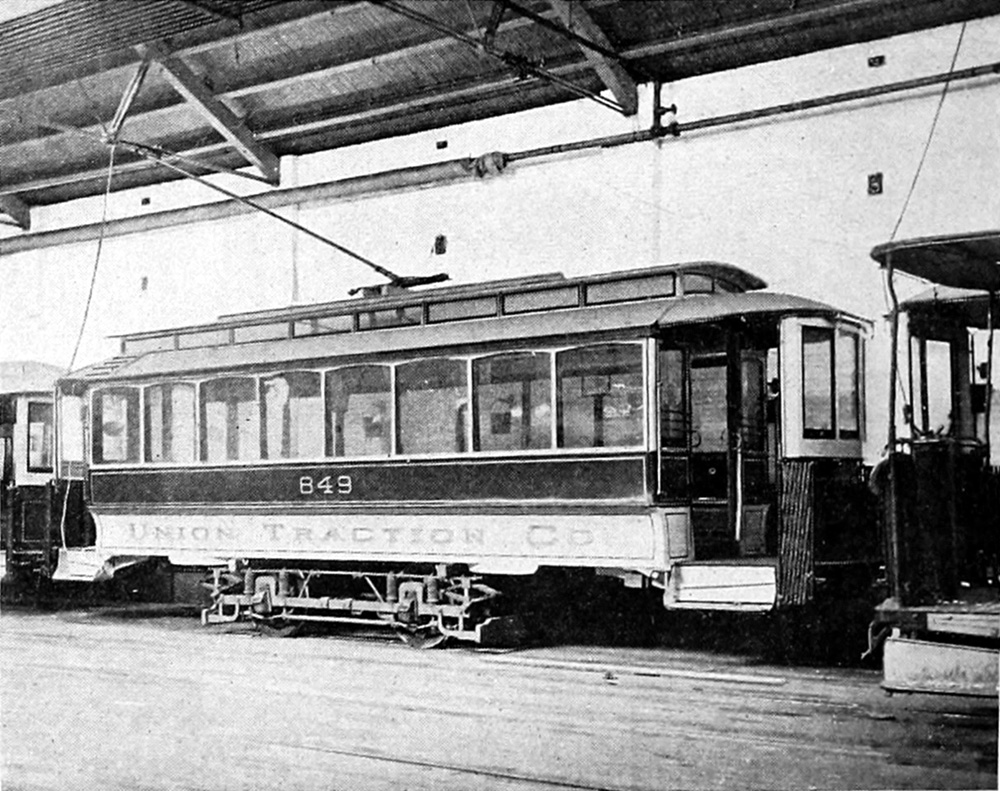Philadelphia, Laclede 4-axle motor car № 849 Philadelphia, Laclede 4-axle motor car № 849