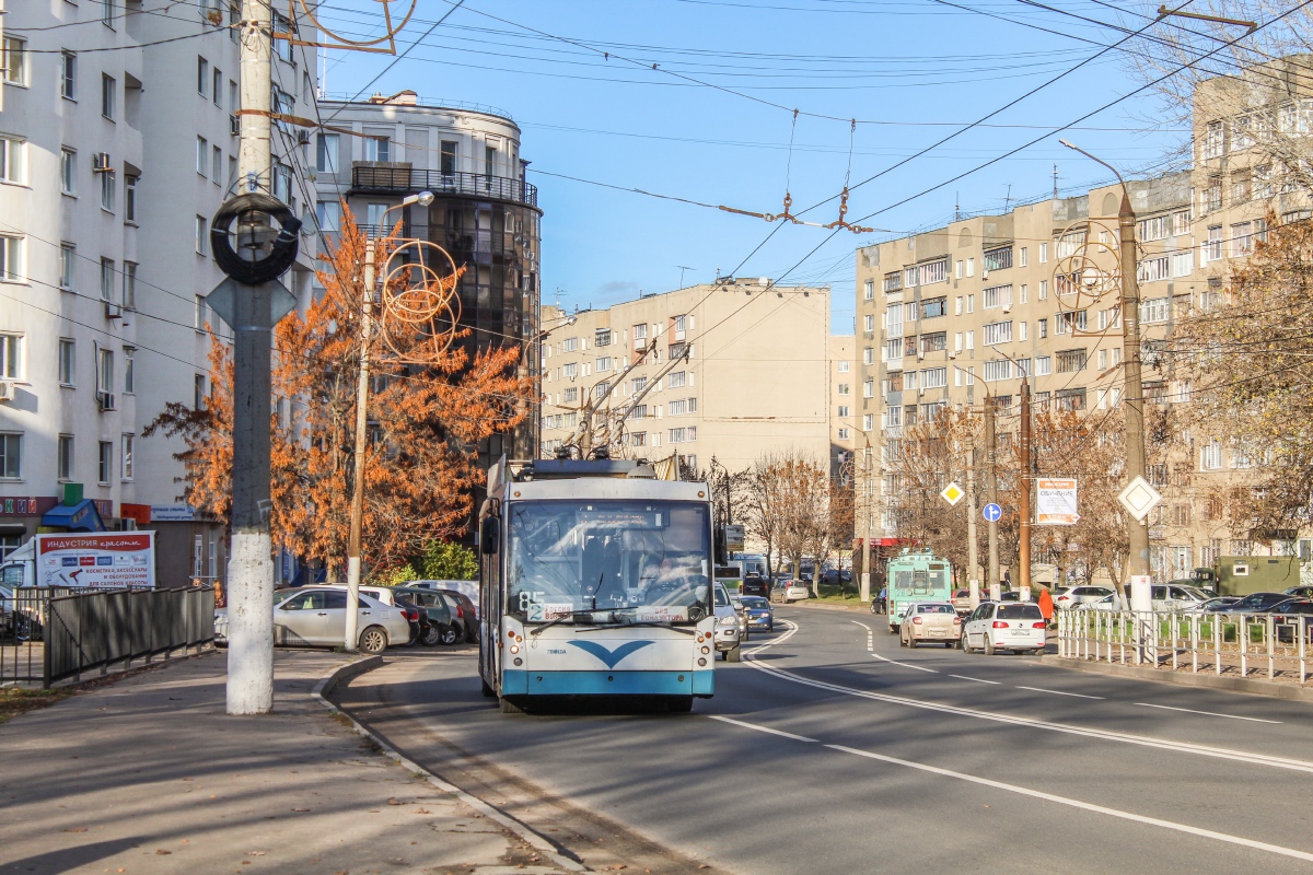 Тверь, Тролза-5265.00 «Мегаполис» № 85; Тверь — Последние годы тверского троллейбуса (2019 — 2020 гг.); Тверь — Троллейбусные линии: Московский район
