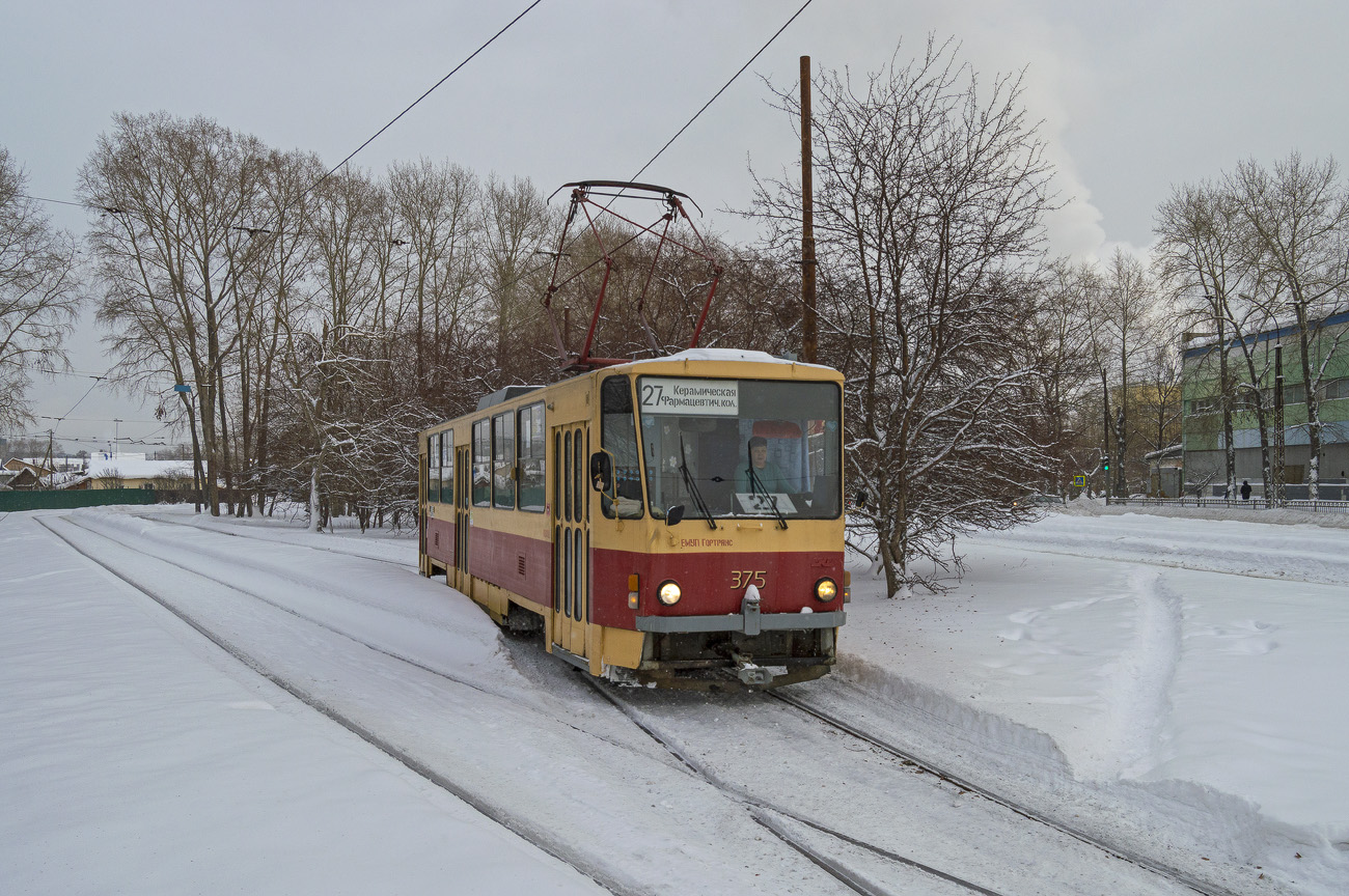 Екатеринбург, Tatra T6B5SU № 375