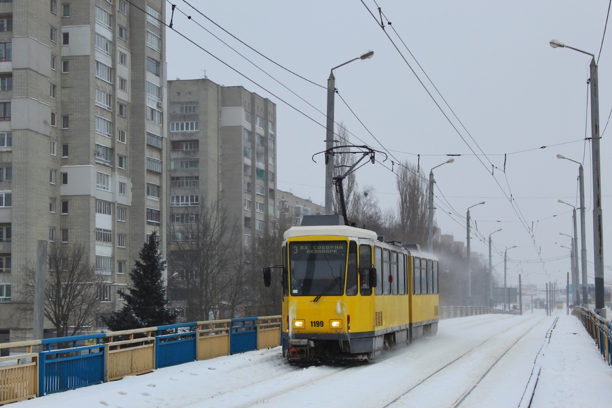 Львов, Tatra KT4DM № 1199