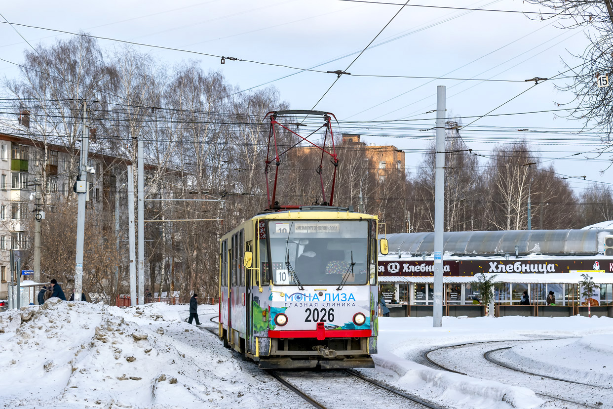 Ижевск, Tatra T6B5SU № 2026