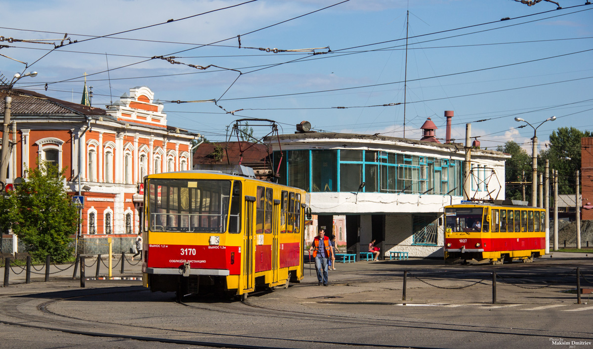 Барнаул, Tatra T6B5SU № 3170