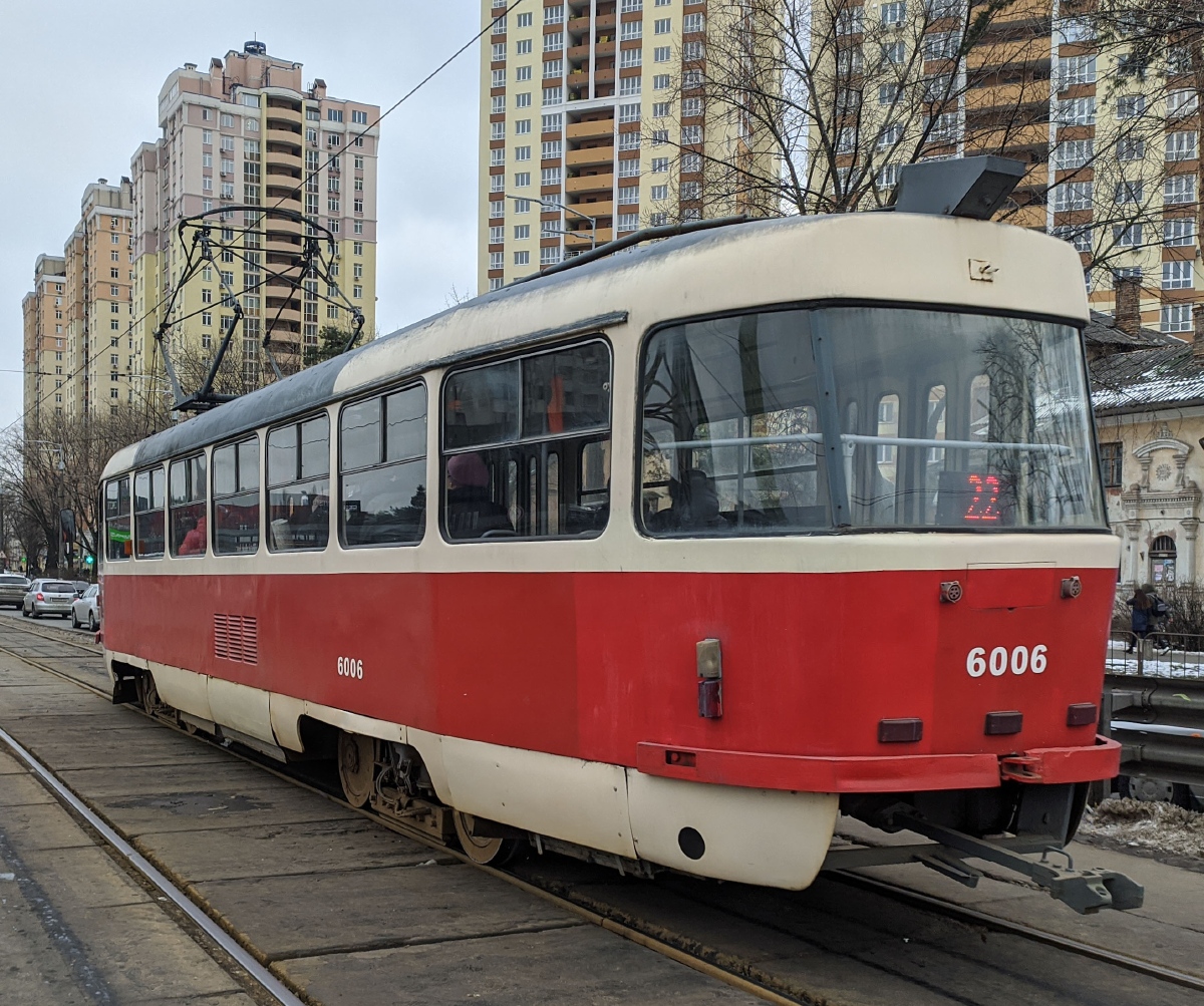 Киев, Tatra T3SUCS № 6006