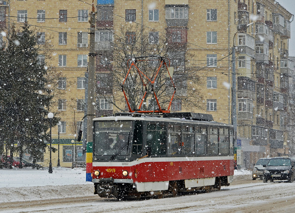 Харьков, Tatra T6A5 № 4519