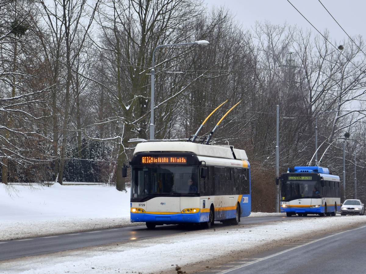 Острава, Solaris Trollino II 12 AC № 3729