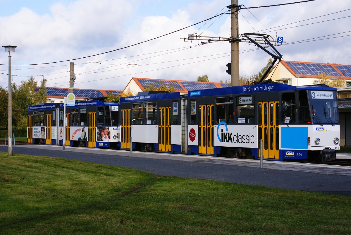 Гёрлиц, Tatra KT4DC № 311