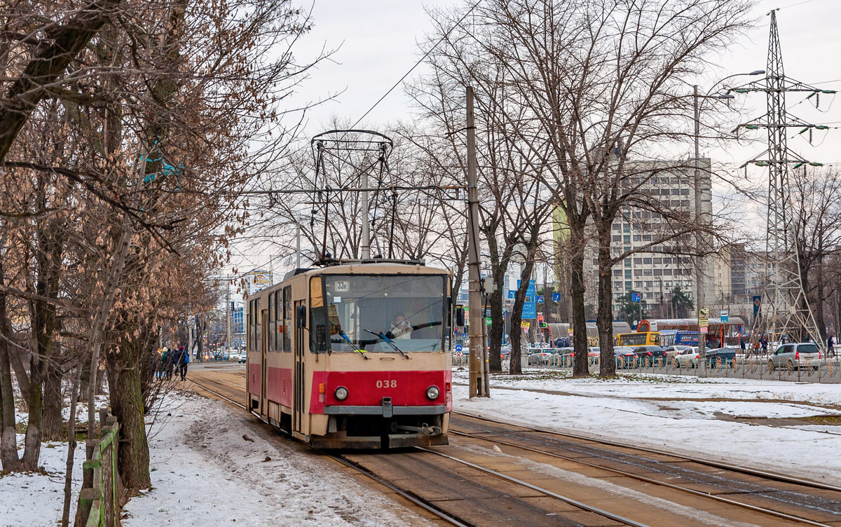 Киев, Tatra T6B5SU № 038