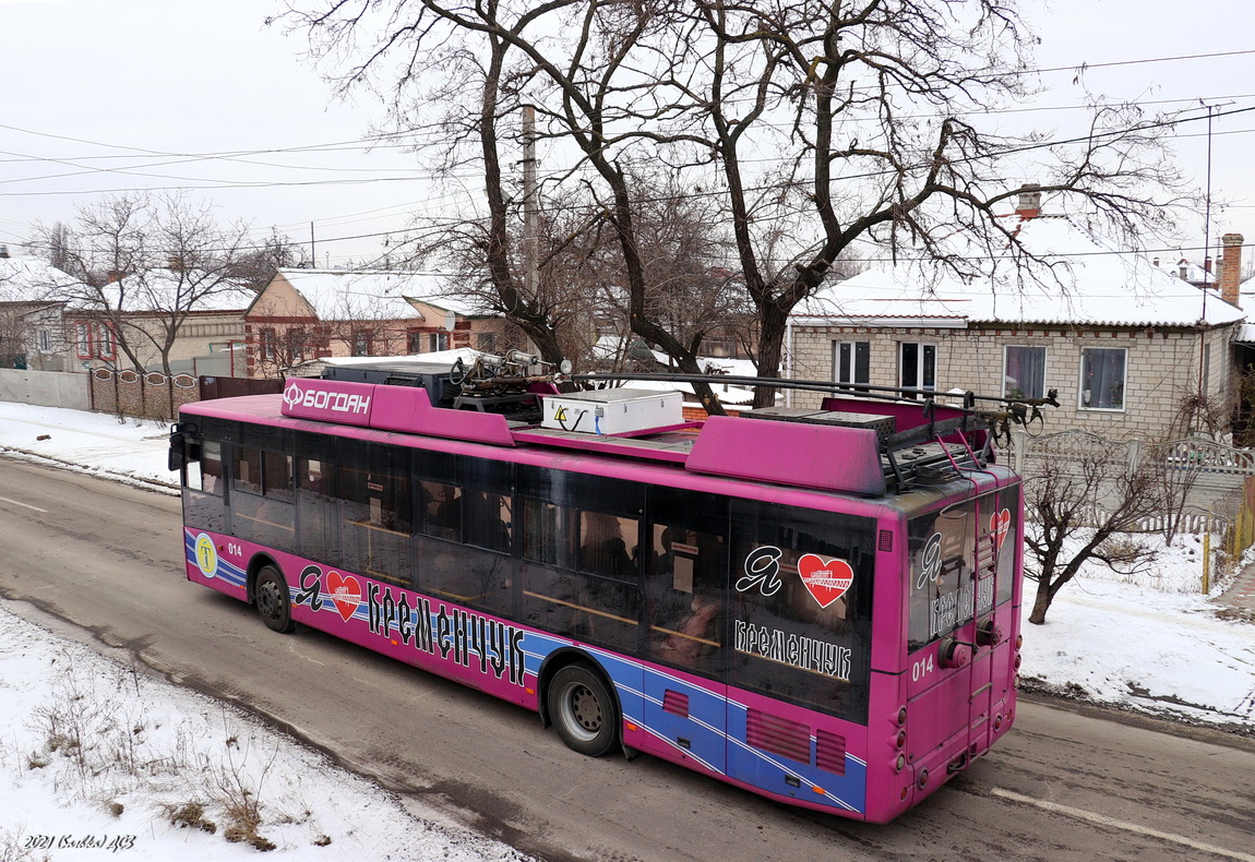 Кременчуг, Богдан Т70117 № 014