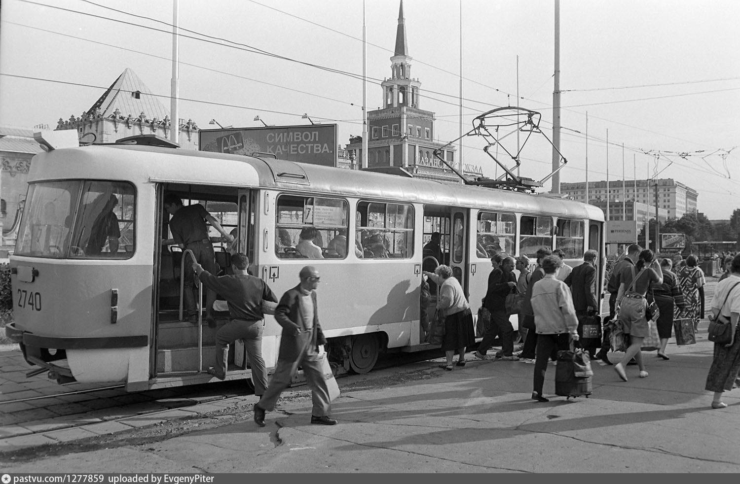Москва, Tatra T3SU № 2740