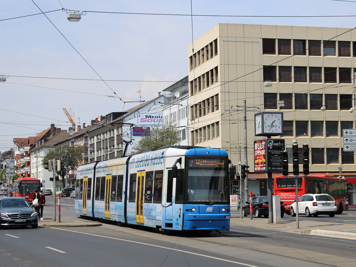 Кассель, Bombardier Flexity Classic № 657