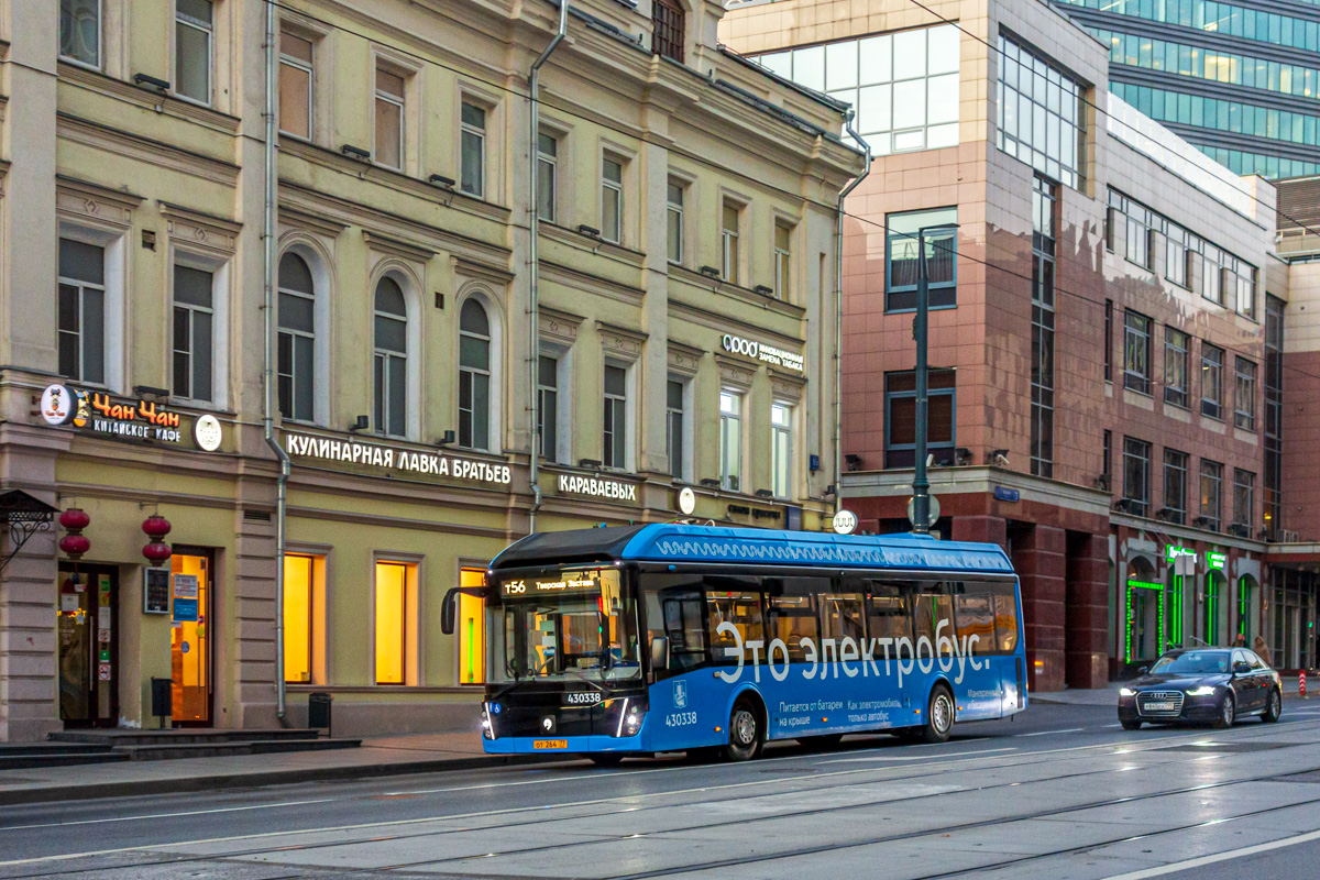 Москва, ЛиАЗ-6274 № 430338