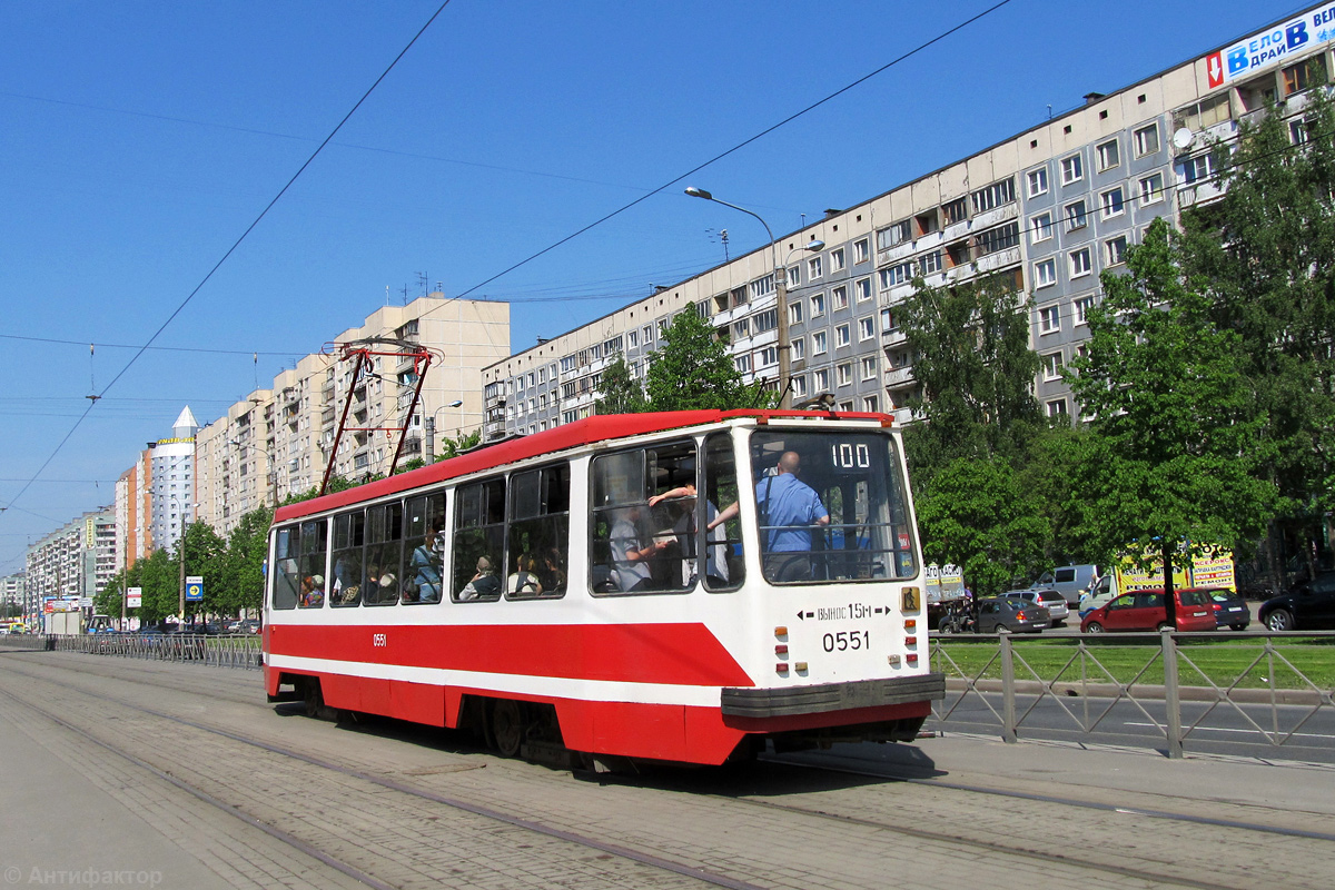 Санкт-Петербург, 71-134А (ЛМ-99АВ) № 0551