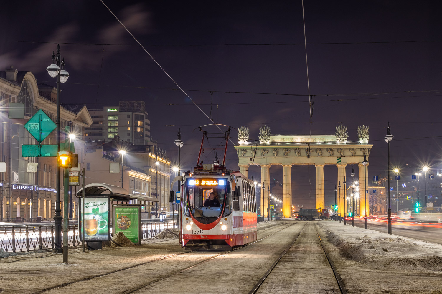 Санкт-Петербург, 71-134А (ЛМ-99АВН) № 1376 Санкт-Петербург, 71-134А (ЛМ-99АВН) № 1376