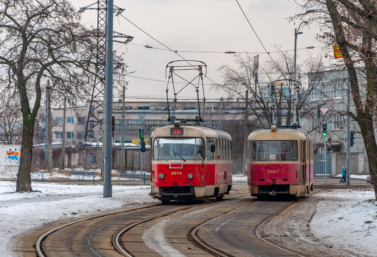 Киев, Tatra T3SUCS № 5914