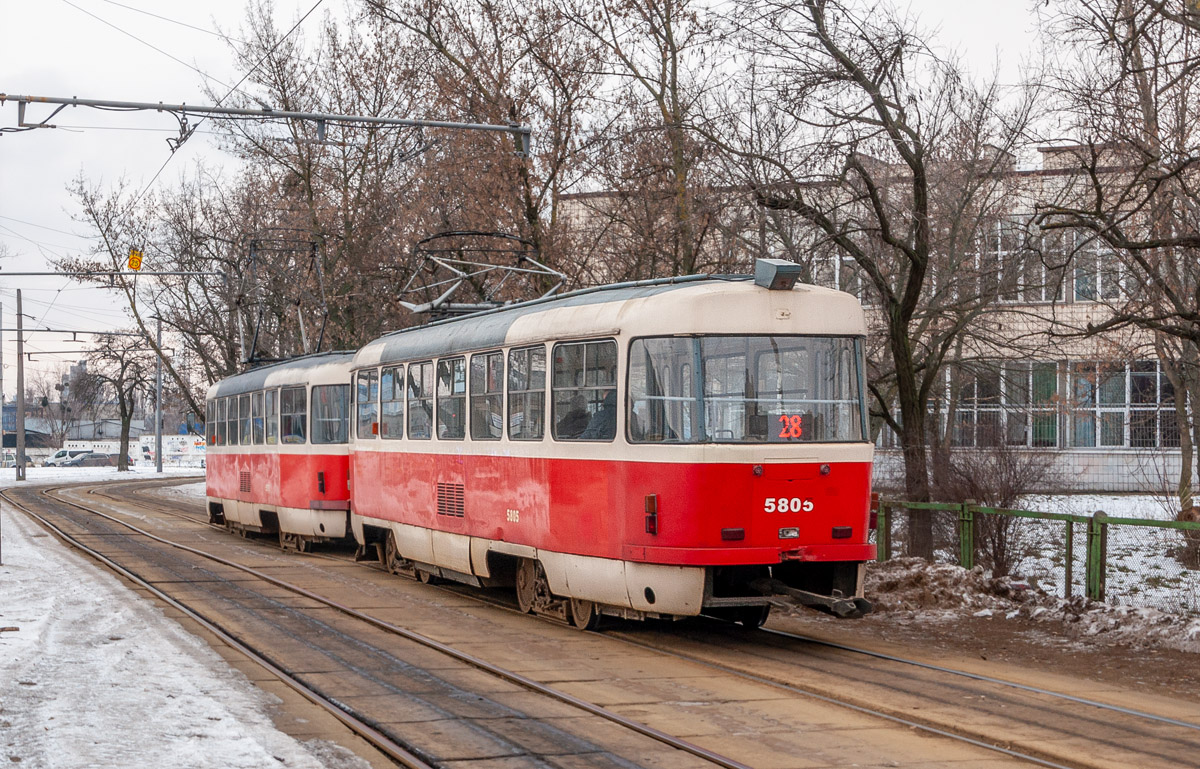 Киев, Tatra T3SUCS № 5805