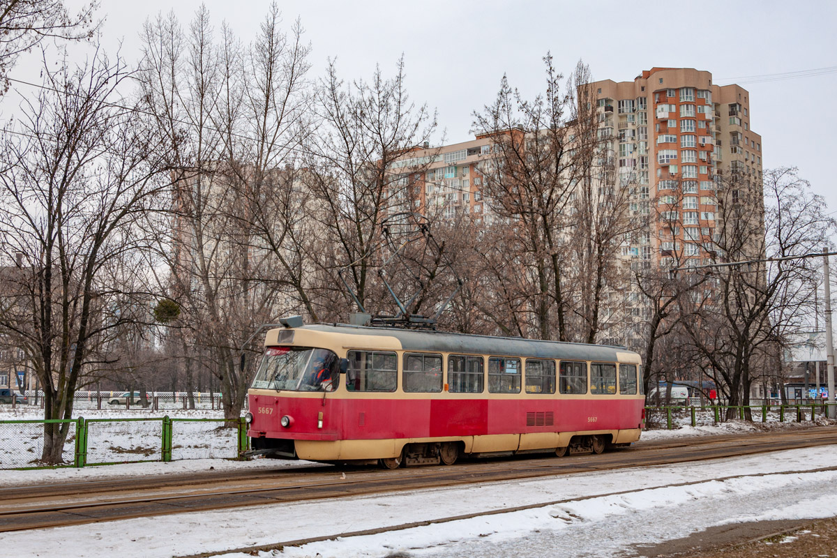 Киев, Tatra T3SUCS № 5667