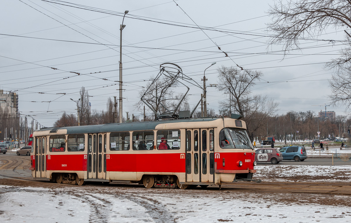 Киев, Tatra T3SUCS № 5651