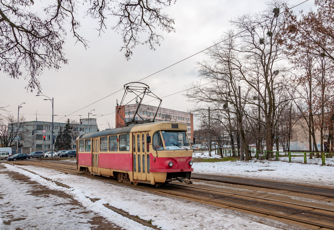 Kiiev, Tatra T3P № 5981