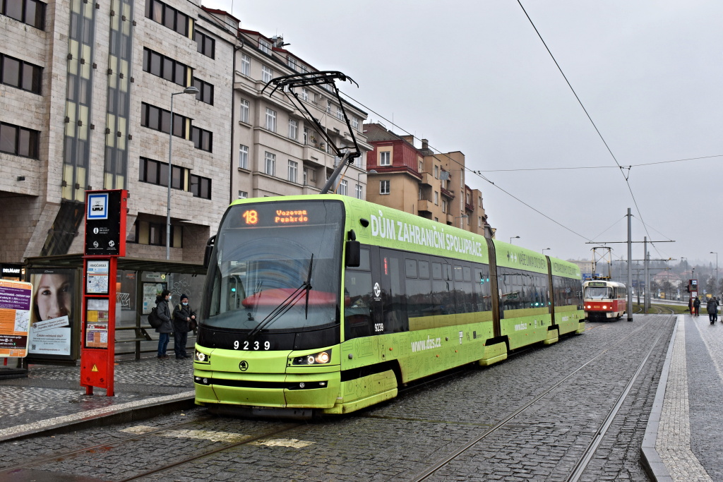 Прага, Škoda 15T3 ForCity Alfa Praha № 9239