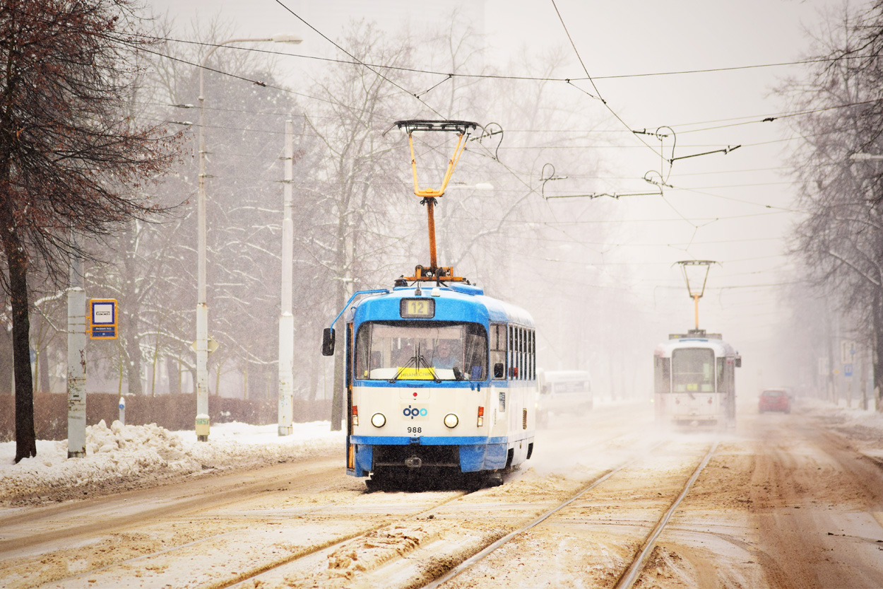 Острава, Tatra T3G № 988