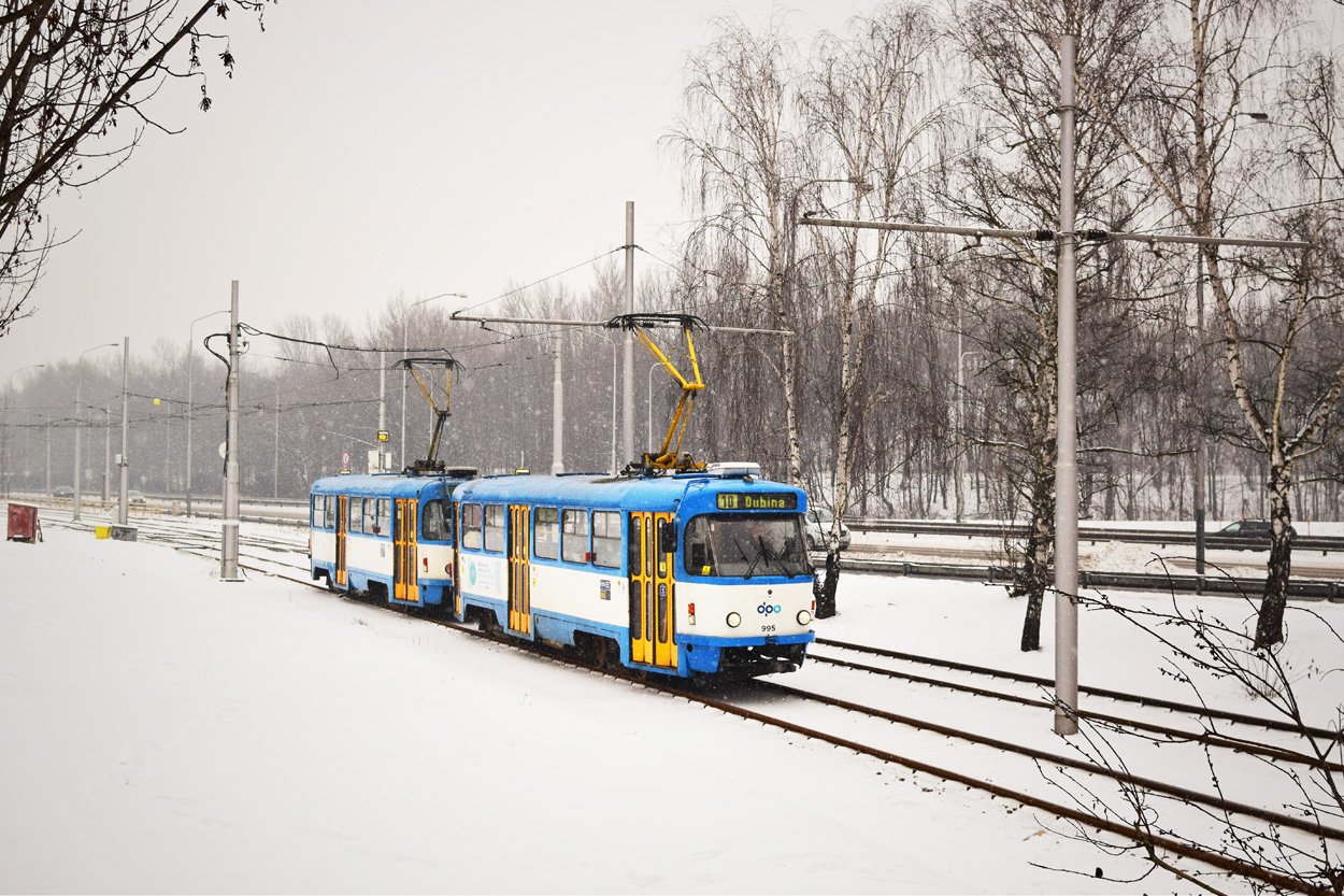 Ostrava, Tatra T3R.P nr. 995; Ostrava, Tatra T3R.P nr. 947