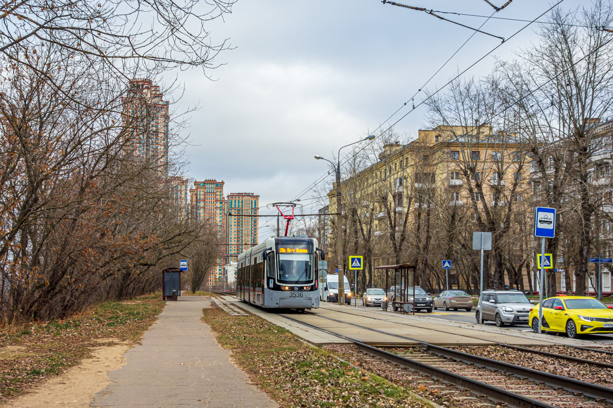Москва, 71-414 (Pesa Fokstrot) № 3536