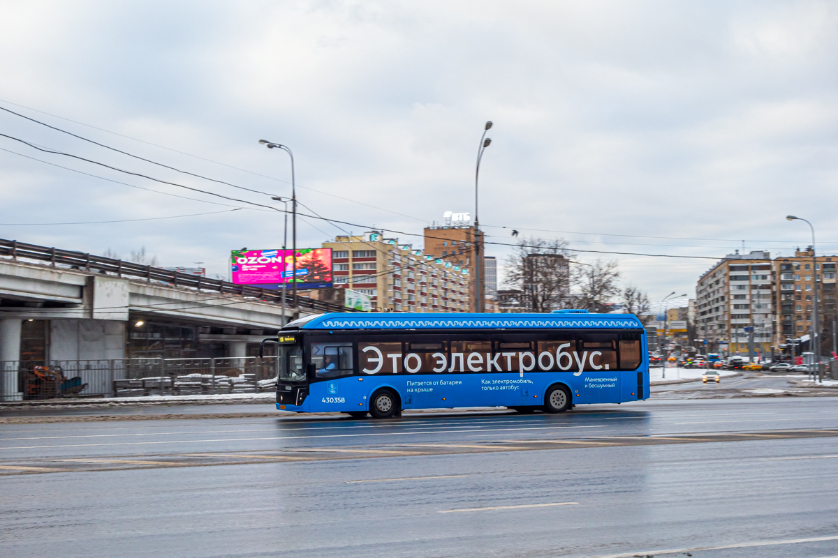 Москва, ЛиАЗ-6274 № 430358