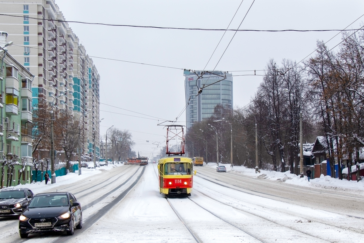 Izhevsk, Tatra T3SU (2-door) Br. 1114