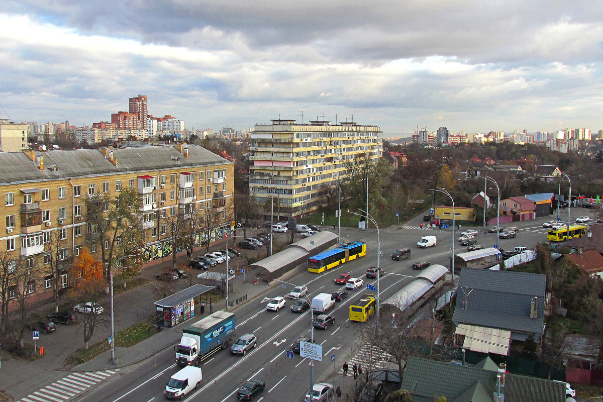 Киев — Троллейбусные линии: Соломенка, Отрадный