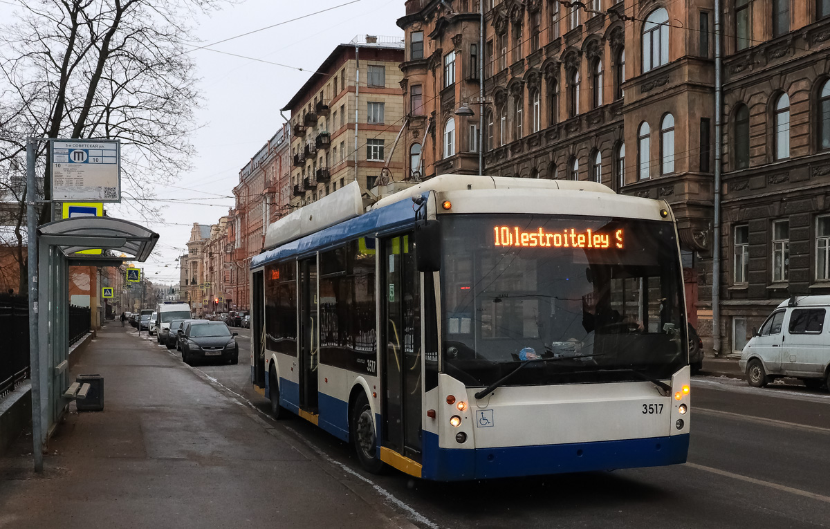 Санкт-Петербург, Тролза-5265.00 «Мегаполис» № 3517