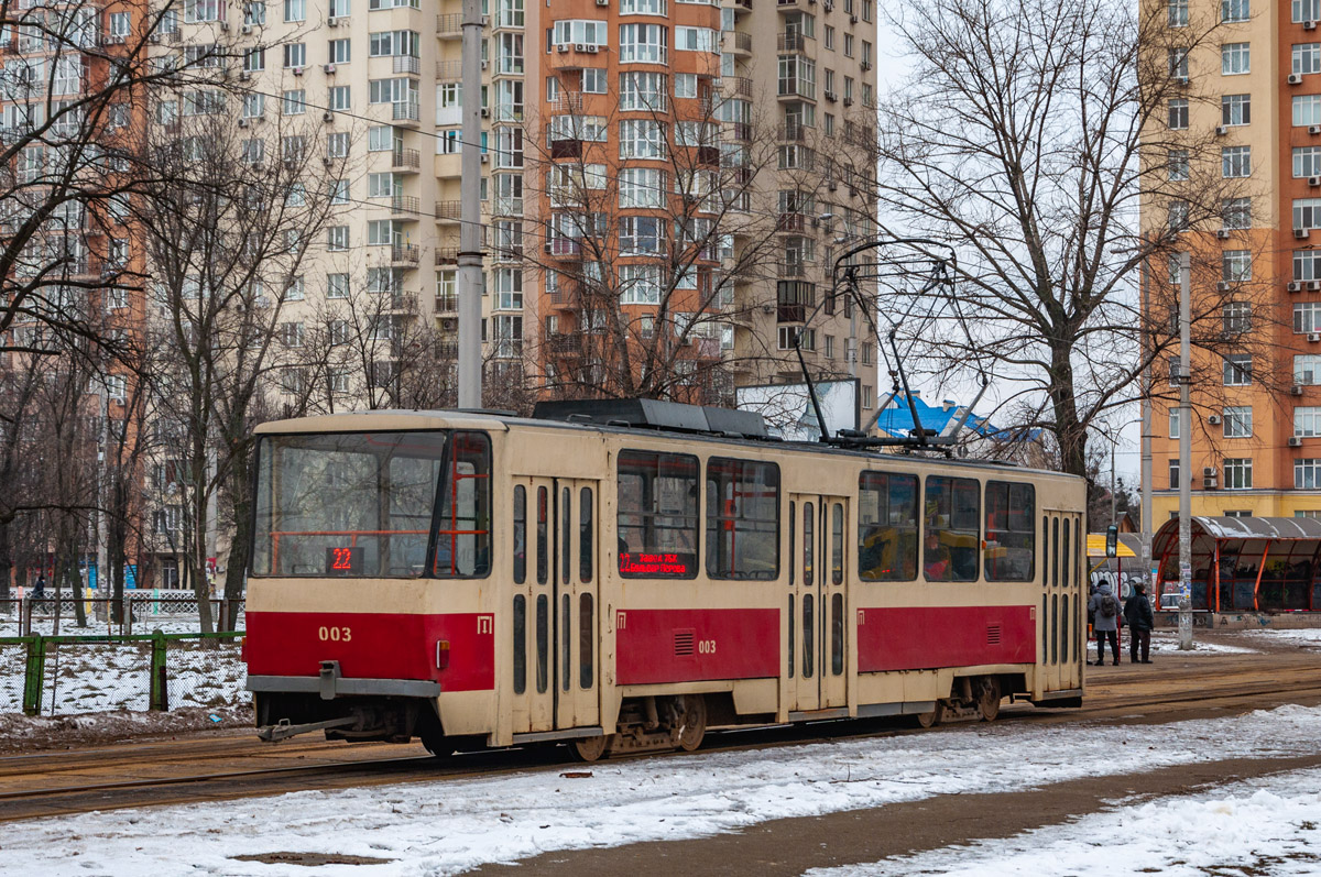 Киев, Tatra T6B5SU № 003