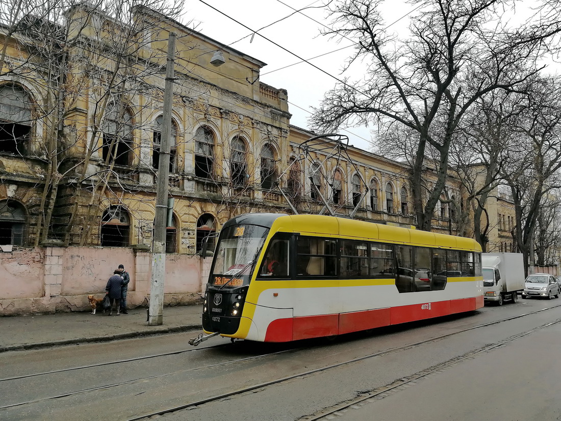 Одесса, T3 КВП Од «Одиссей» № 4072