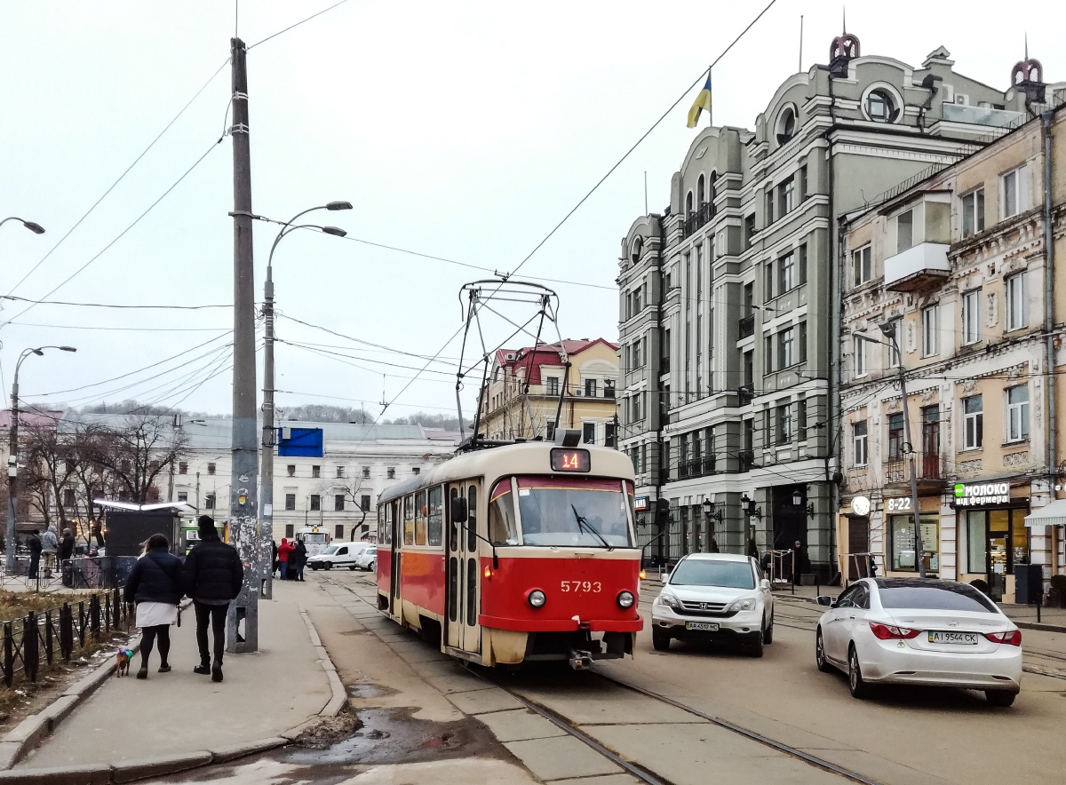 Київ, Tatra T3SU № 5793 Київ, Tatra T3SU № 5793