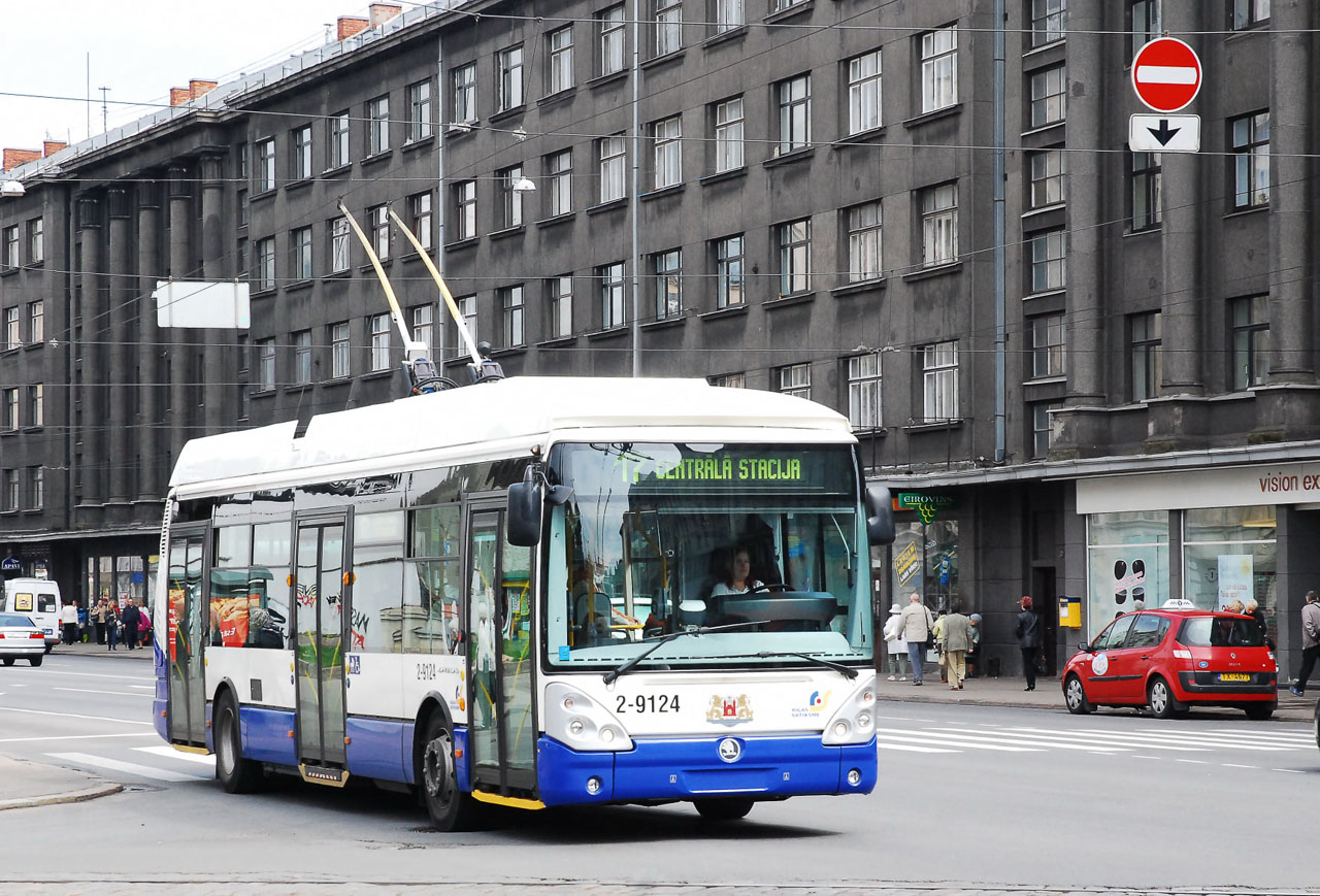 Рига, Škoda 24Tr Irisbus Citelis № 2-9124
