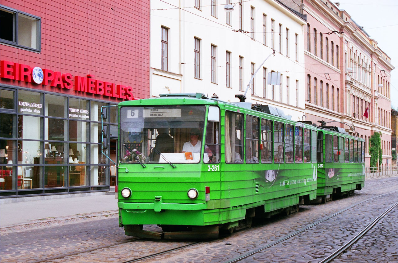 Рига, Tatra T6B5SU № 3-261