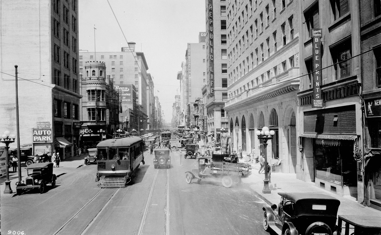 Лос-Анджелес, St. Louis LARy Type H-2 № 1292; Лос-Анджелес — Старые фотографии