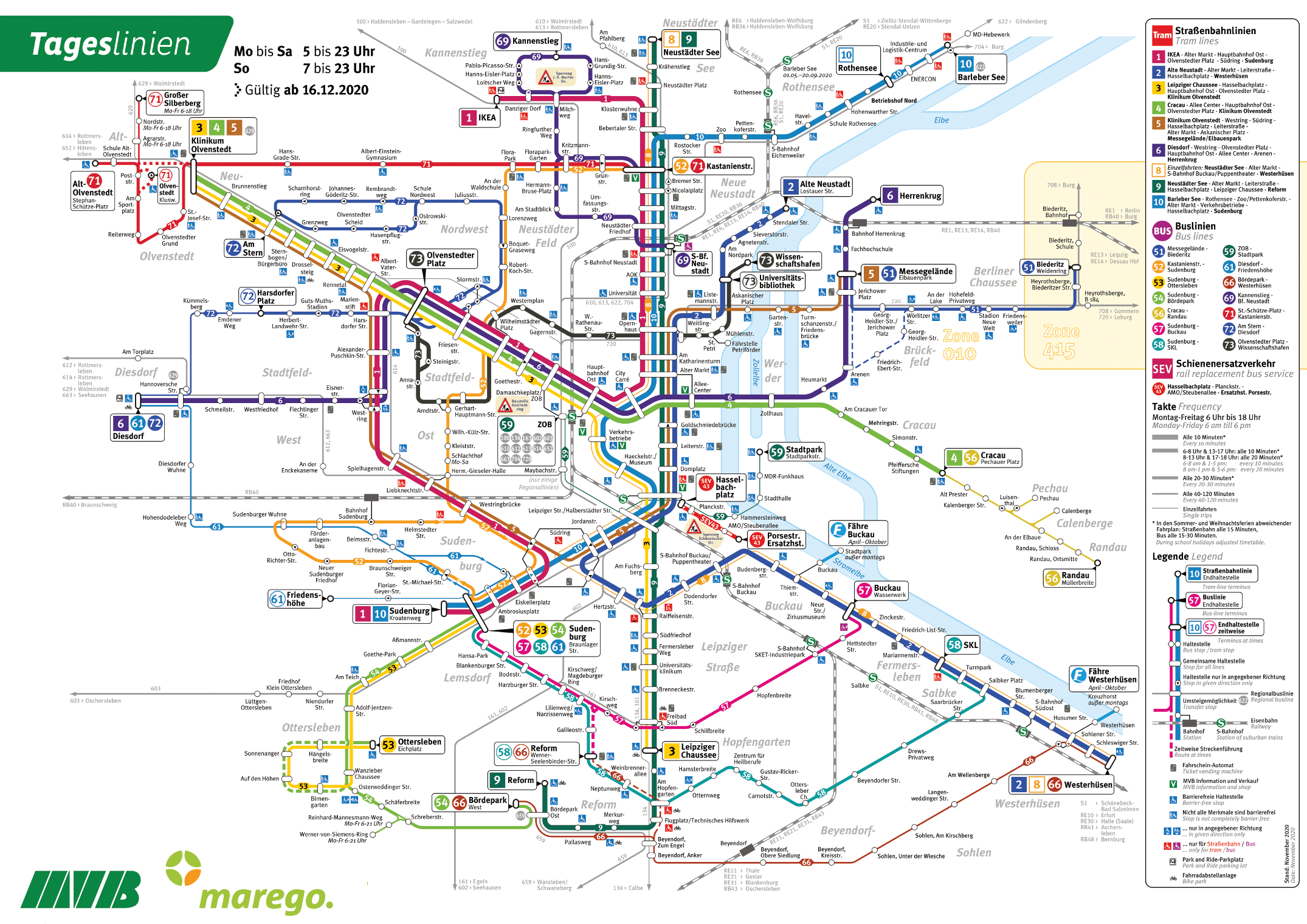 Magdeburg — Maps • Netzpläne