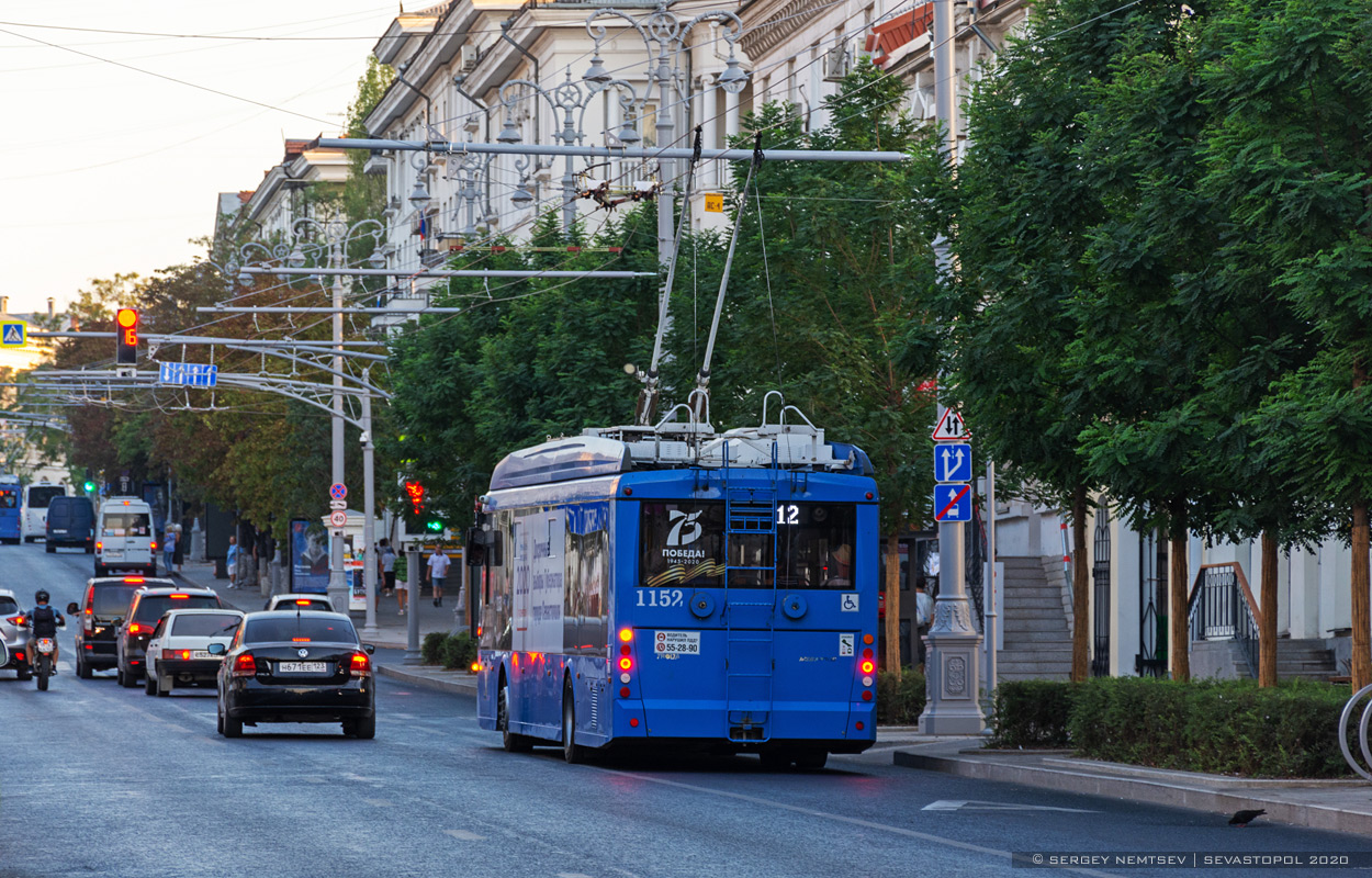 Севастополь, Тролза-5265.02 «Мегаполис» № 1152