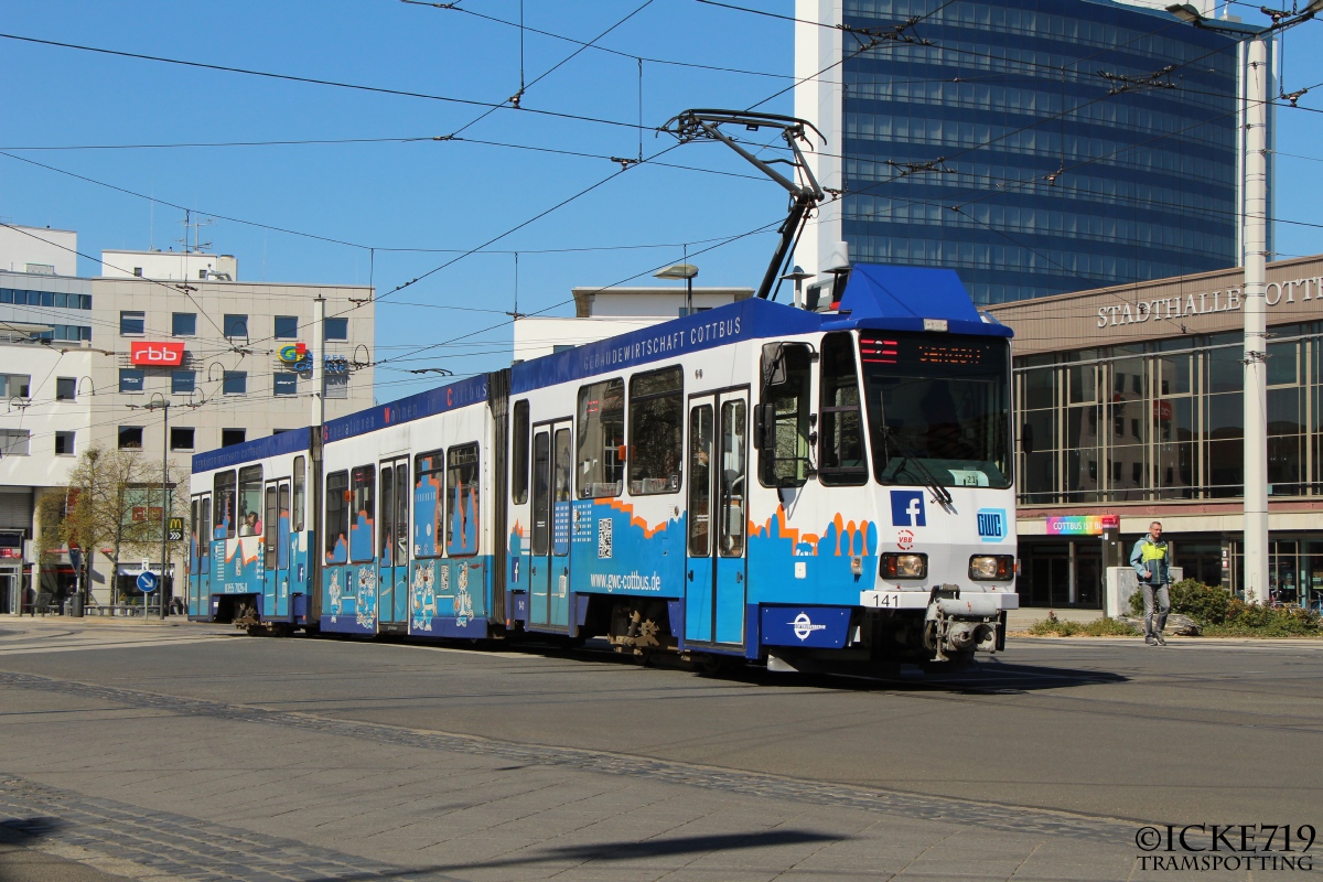 Котбус, Tatra KTNF6 № 141