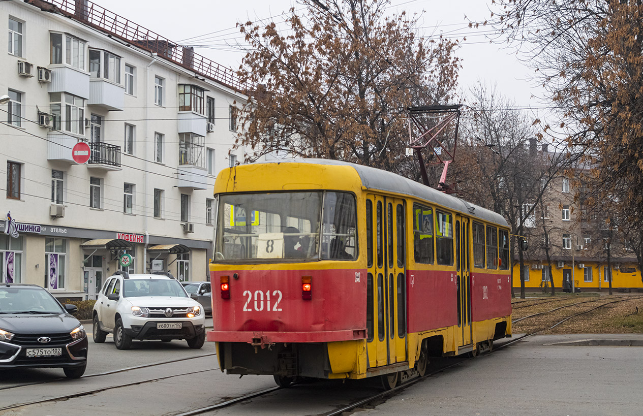 Уфа, Tatra T3D № 2012