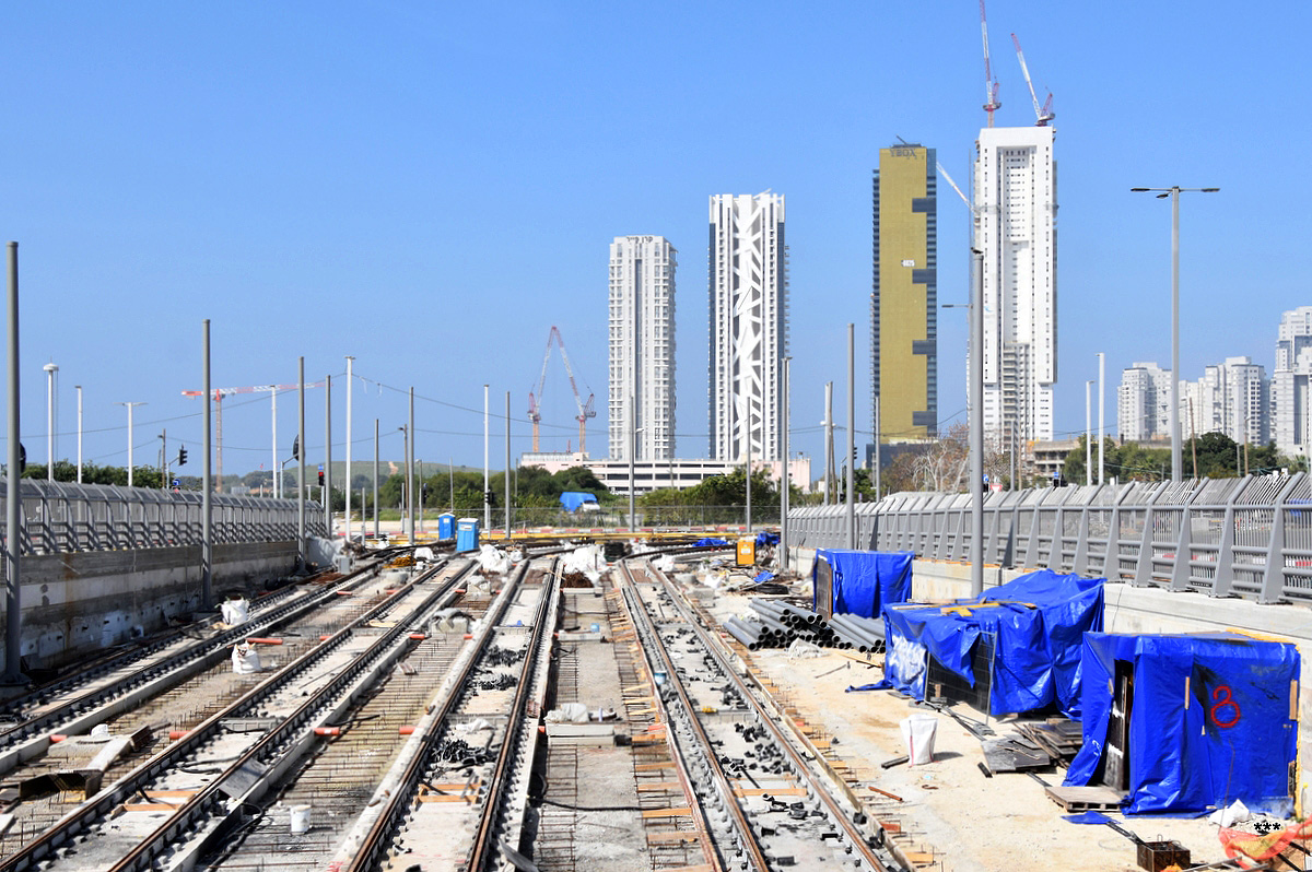 Тель-Авів — Строительство красной линии ЛРТ